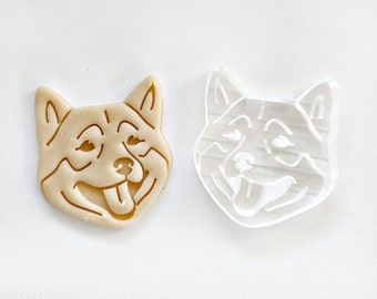 Shiba Inu Cookie Cutter, Dog Portrait Cutter For Shiba Inu Dog Owner