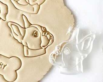 Boston Terrier Cookie Cutter, Boston Terrier Portrait, Gift for Dog Owner