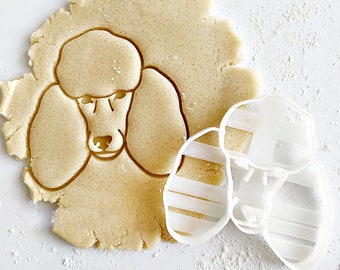 Poodle Portrait Cookie Cutter