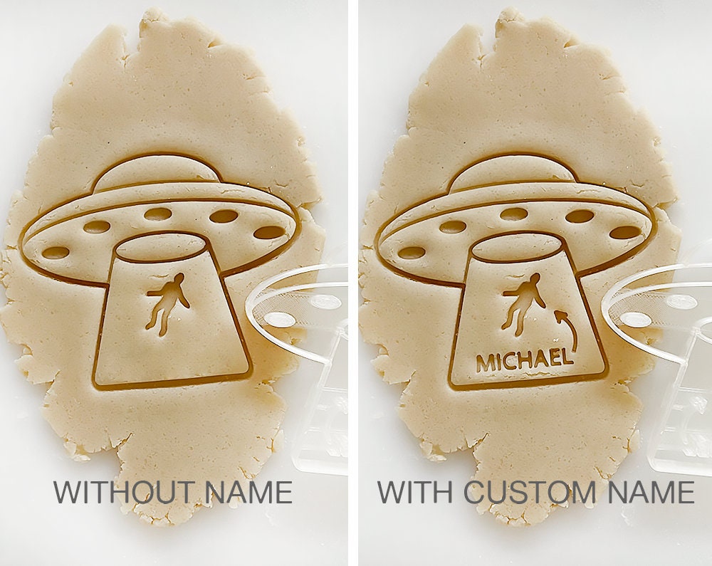 UFO With Human Cookie Cutter