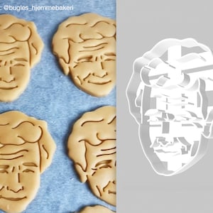 Detective Colombo Cookie Cutter, Movie Cookie Cutters