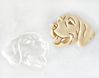 Golden Retriever Cookie Cutter, Dog Cookie Cutter, Fondant and Clay