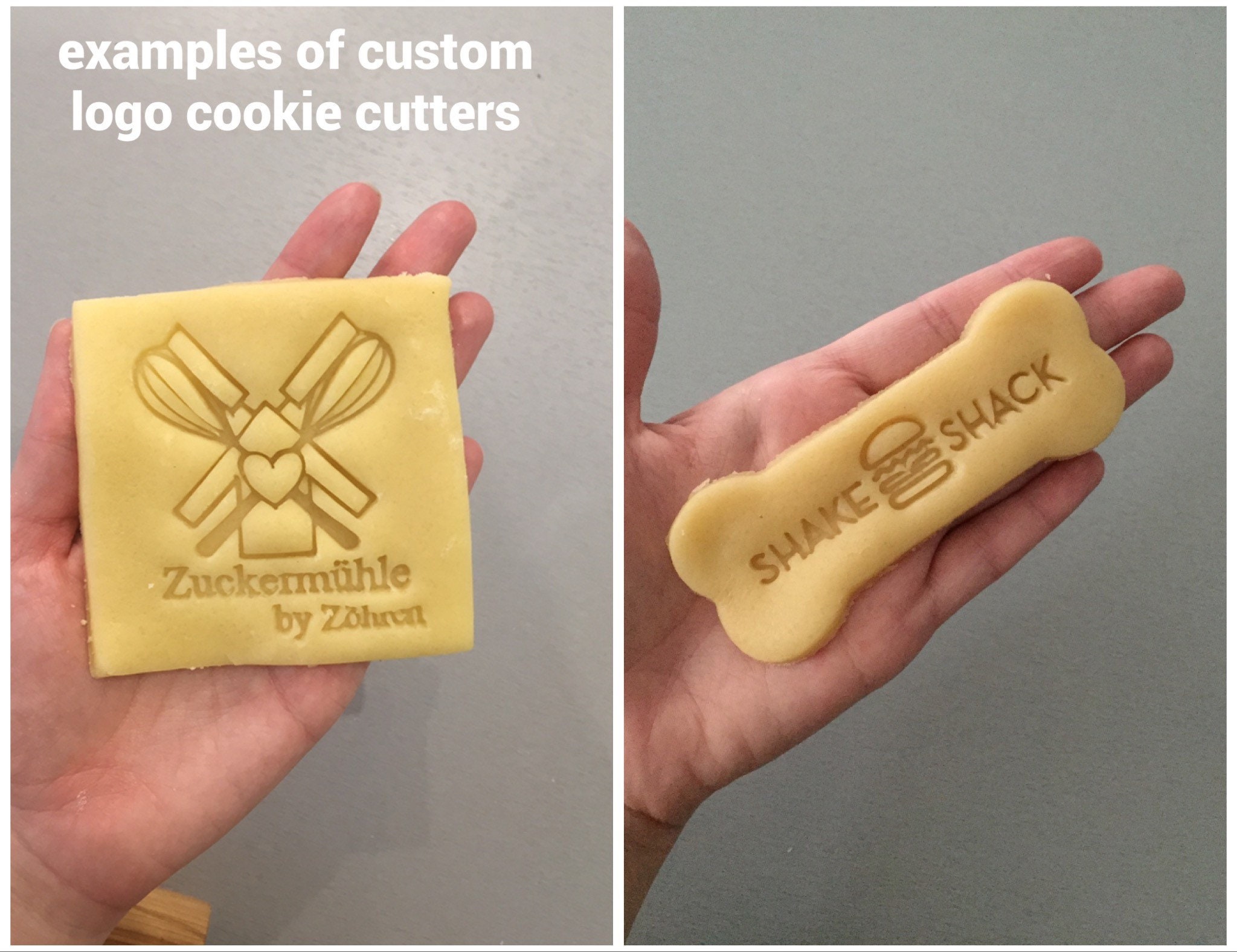 Custom Cookie Cutter Logo Cookie Cutter Personalized Etsy