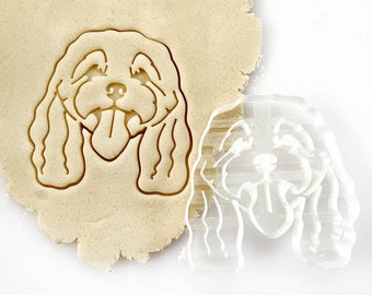 Cavapoo Cookie Cutter, Pet portrait, Gift for Cavapoo Owner