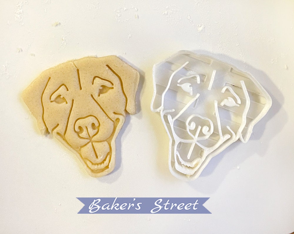 Labrador Cookie Cutter Dog Cookie Cutter Fondant and Clay Etsy