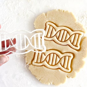 DNA Cookie Cutter l Science Cookie Cutter l Microbiology Cookie Cutter l Genetic Cookie Cutter l Nerd gift l 3D printed DNA l Unique gift