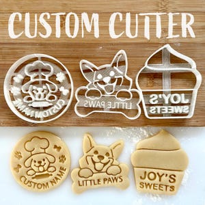 Custom Cookie Cutter Custom Logo and Personalized Cookie Cutter