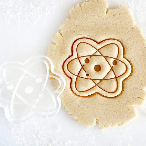 Atom Cookie Cutter, Science Cookie Cutter, Physics Cookie Cutter, Genetic Cookie Cutter