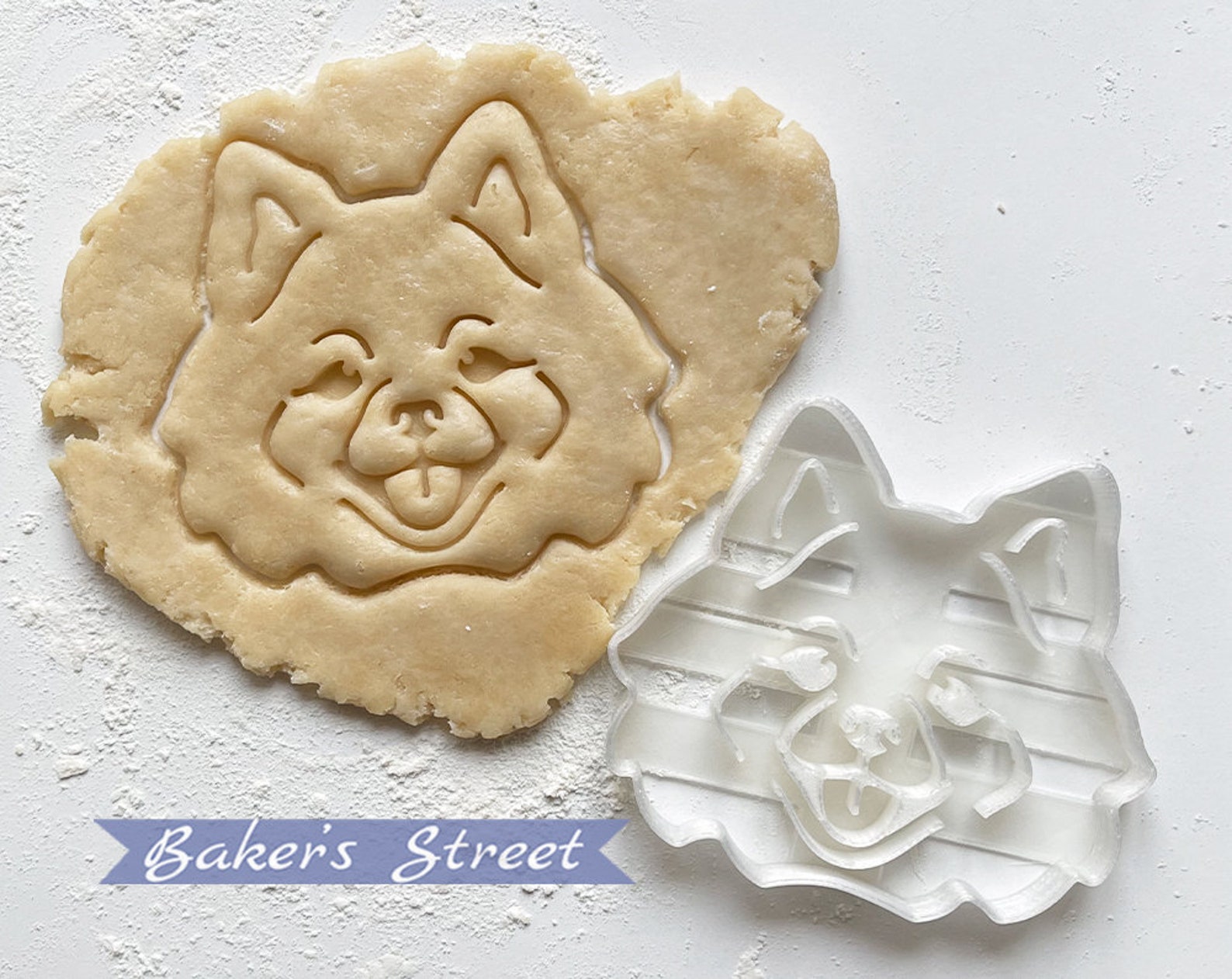 Pomeranian Cookie Cutter Dog Cookie Cutter Fondant and Clay Etsy