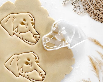 Doberman Cookie Cutter: Dog Breed Stamp for Cookies, Dog Treats, Fondant & Clay