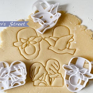 Magritte Surrealism Cookie Cutter Set, Cookie Art, Art Cookie Cutter, Cookie Stamp