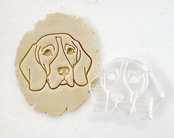 American Foxhound Dog Cookie Cutter, Pet portrait, Gift for Foxhound Owner