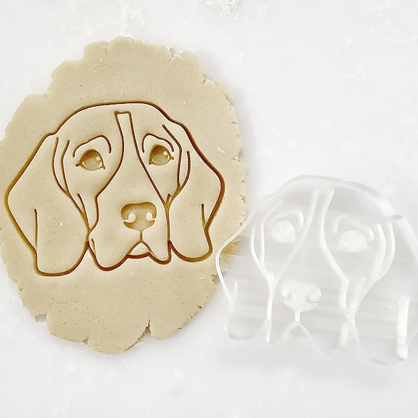 American Foxhound Dog Cookie Cutter, Pet portrait, Gift for Foxhound Owner