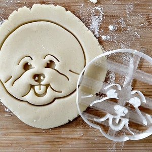 Bichon Frise Cookie Cutter, Dog Portrait Cutter, Bolognese dog