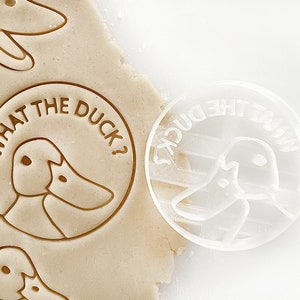 What the Duck Cookie Cutter, Gift for the duck lovers