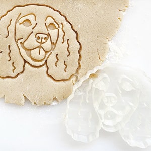 American Water Spaniel Cookie Cutter, Dog Portrait Cookie Cutter