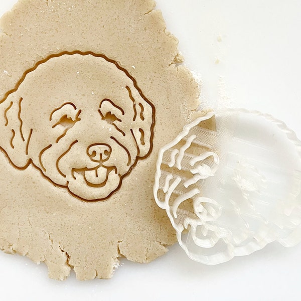 Lagotto Romagnolo Cookie Cutter for Dog Treats, Dog Lover Gift, Fondant Cutter, Clay Cutter, Dog Breed Cutter