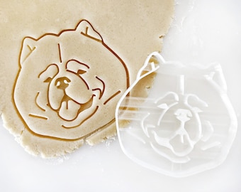 Chow Chow Cookie Cutter, Chow Chow Gift, Dog Lover Gift, Clay Cutter, Fondant Cutter