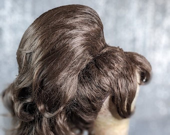 MADE TO ORDER huge double stack drag ponytail wig, hard front wig, drag queen wig. Your choice of colour.