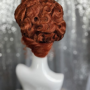 MADE TO ORDER huge double stack drag updo wig, vintage wig, drag queen wig. Your choice of colour. image 10