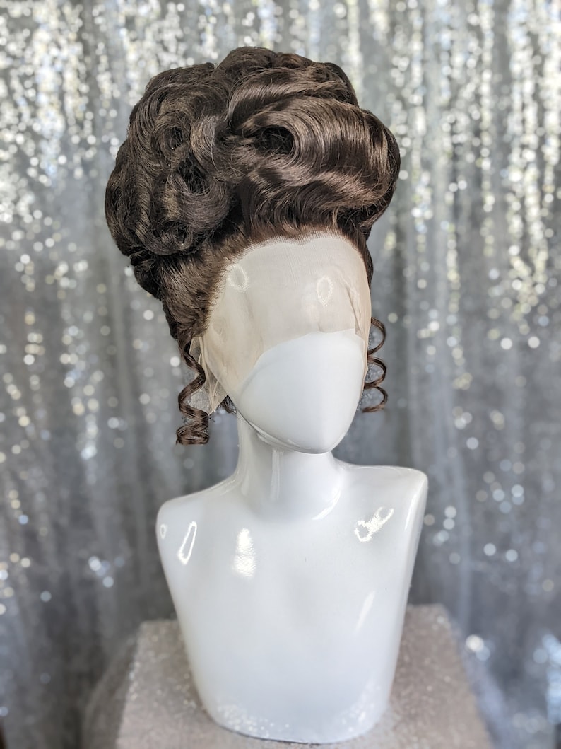 MADE TO ORDER huge double stack drag updo wig, vintage wig, drag queen wig. Your choice of colour. image 1