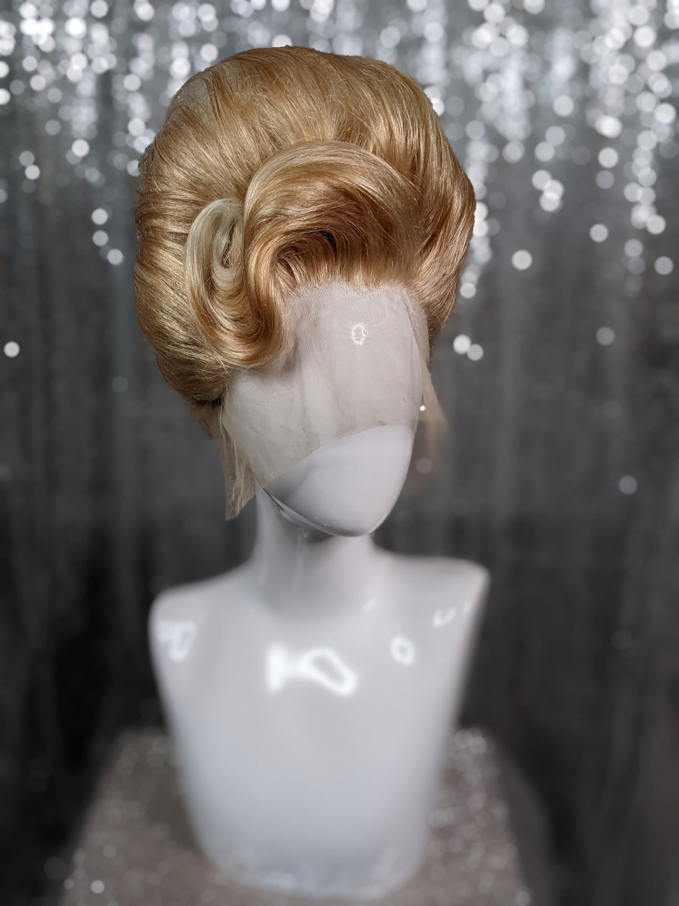 60s Beehive Audrey Hepburn Adult Auburn Wig 60s Beehive Audrey Hepburn Adult Auburn Wig