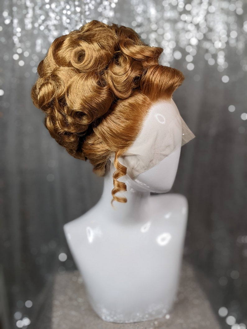 MADE TO ORDER huge double stack drag updo wig, vintage wig, drag queen wig. Your choice of colour. Golden blonde