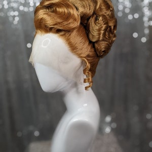 MADE TO ORDER huge double stack drag updo wig, vintage wig, drag queen wig. Your choice of colour. image 6