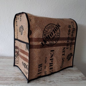 Schutzhülle ++Abdeckung ++Abdeckhaube ++Cover ++KitchenAid oder Kendwood Mixer aus Wachstuch. Andere Geräte machbar