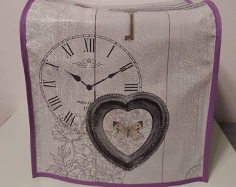 Abdeckhaube Cover für Thermomix TM6 /TM5 aus Wachstuch. Abdeckhaube Cover für Thermomix TM6 /TM5 aus Wachstuch.