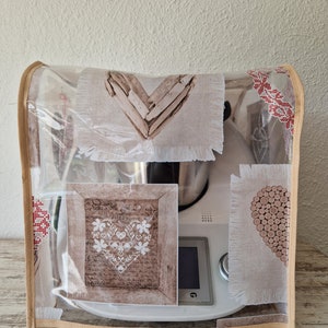 Protective cover ++cover ++cover hood ++cover ++ for Thermomix TM6/TM5 / TM 31 made of oilcloth.