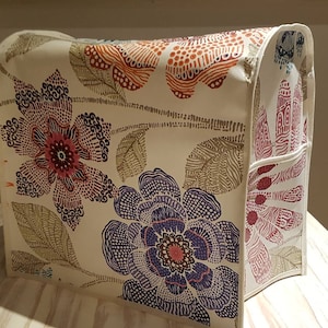 Protective cover ++Cover ++Cover hood ++Cover ++KitchenAid or Kendwood mixer made of oilcloth. Other devices possible