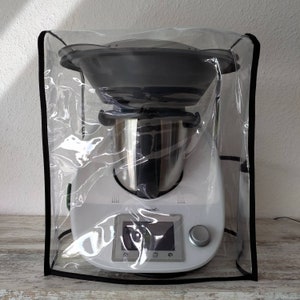 Schutzhülle ++Abdeckung ++Abdeckhaube ++Cover ++ für Thermomix TM6/TM5 / TM 31 mit Varoma aus Wachstuch. Andere Geräte machbar