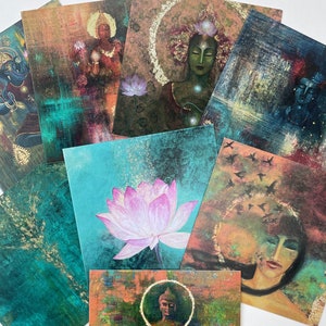 Ultimate Transformation Collection - Set van 8 kaarten met spirituele kunst ~Deel een vleugje goddelijke magie met je dierbaren!