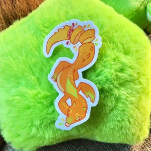 Citrus Gecko vinyl sticker