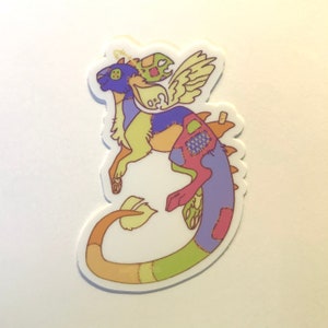 Neopet Crosspaint vinyl sticker