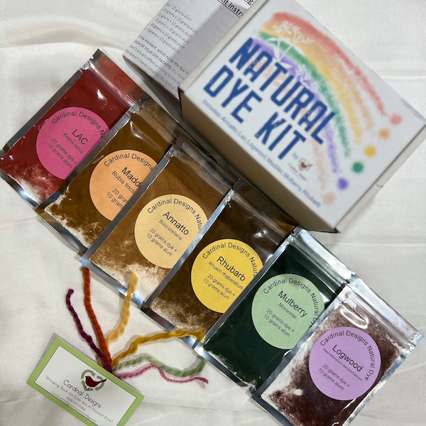 Natural Dye Kit (Alum Included)