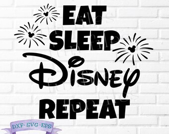 Eat Sleep Theme Park Repeat SVG Believe in Magic Coffee and Magic Disney shirt Mickey Mouse You/'re so fine Cut Files Silhouette Cameo Cricut
