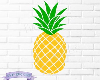 Pineapple SVG, DXF, EPS, Fruit svg, Pineapple clipart, Pineapple t-shirt, shirt, Cricut, Silhouette, Cut File, vector
