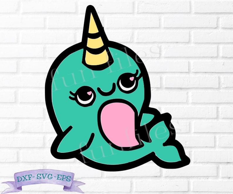 Download Narwhal svg narwhal clip art Unicorn of the Sea svg ...