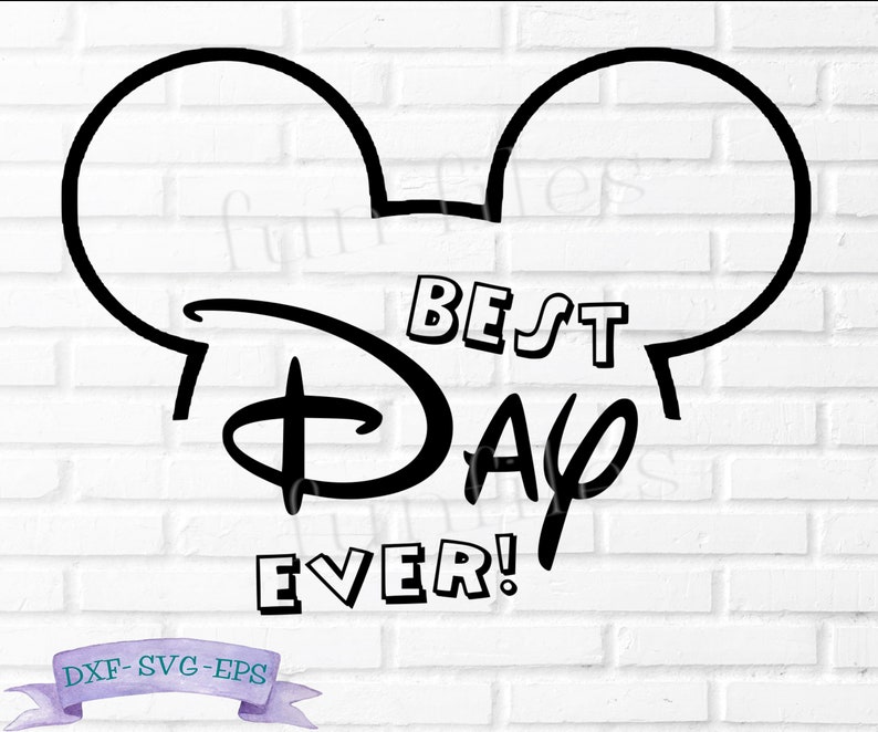 Download Best Day Ever T Shirt Svg Dxf Eps Mickey Mouse Svg Disney Etsy