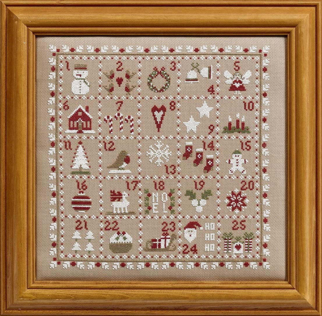 Cross Stitch Advent Calendar 2025 Truda Hilliary