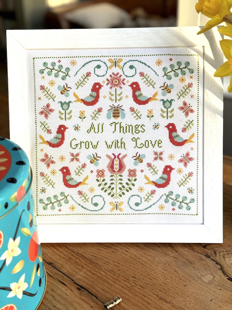 All Things Grow with Love from Historical Sampler 