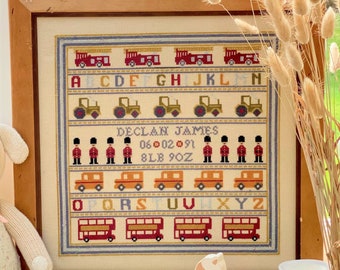 Soldier Soldier Birth Cross Stitch Kit
