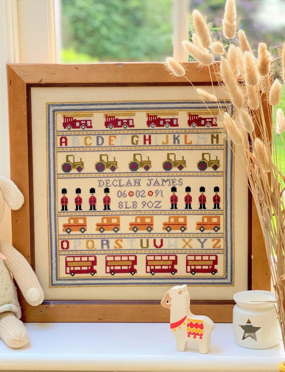 Soldier Soldier Birth Cross Stitch Kit