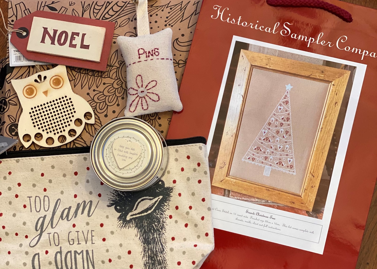 Advent Calendar cross stitch kit Etsy