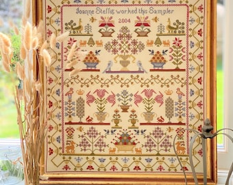 Pot Sampler Cross Stitch Kit