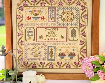 Wedding Boxes Cross Stitch Kit