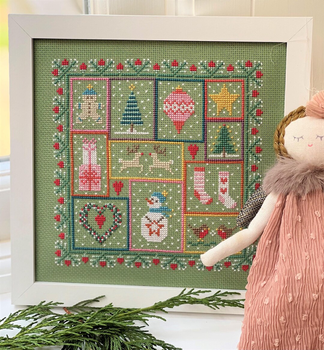 Patchwork Project Board Christmas Patchwork - Mini Project - Etsy