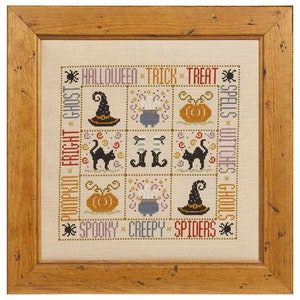 Trick or Treat Cross Stitch Downloadable PDF chart